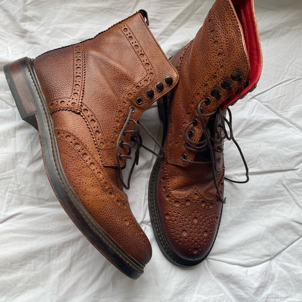 Lace up dress boots mens 43 - Picture 11 of 13